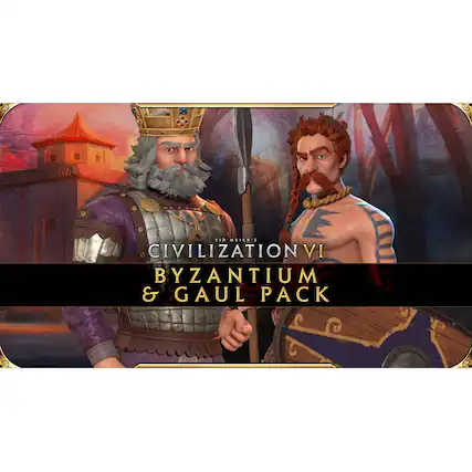 Front. Nintendo - Sid Meier's Civilization VI - Byzantium & Gaul Pack. - E10+ (Everyone 10+)