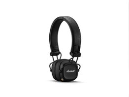 Marshall - Major IV Bluetooth  Headphone with wireless charging - Black - Front_Zoom