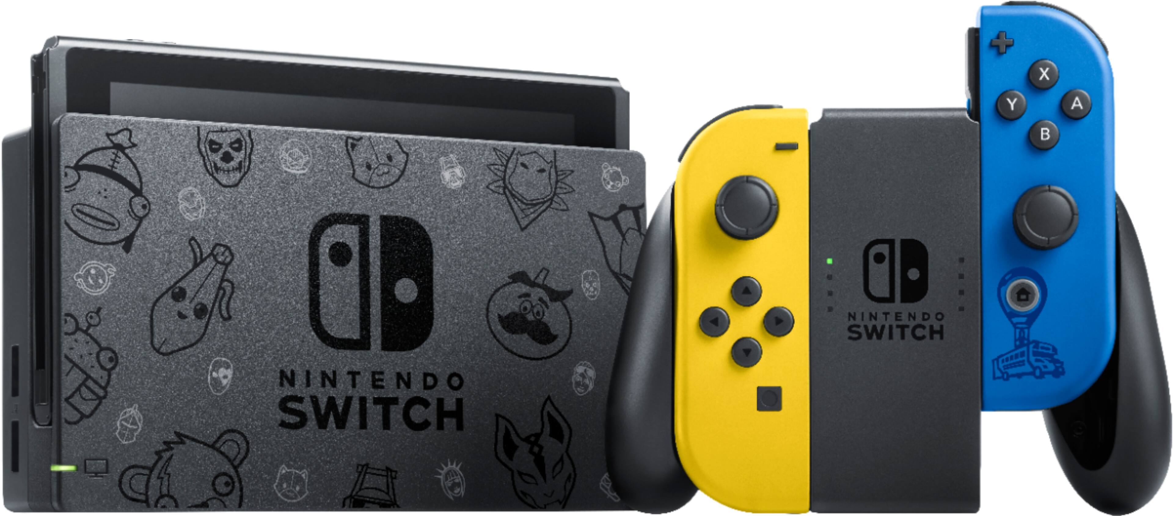 Alt View 11. Nintendo - Nintendo Switch™ Fortnite Wildcat Bundle - Yellow/Blue.