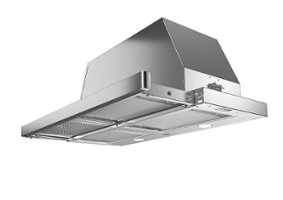 Bertazzoni - Professional Series 24” Vented Out or Recirculating Range Hood - Stainless Steel - Angle_Zoom