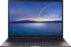 ASUS - ZenBook S 13.9" Touch-Screen Laptop - Intel Core i7 - 16GB Memory - 1TB Solid State Drive - Jade Black - Front_Zoom
