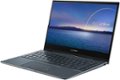 Left Zoom. ASUS - ZenBook Flip 2-in-1 13.3" Touch-Screen Laptop - Intel Core i5 - 8GB Memory - 512GB Solid State Drive - Pine Gray.