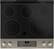 Alt View 11. GE - 5.3 Cu. Ft. Slide-In Electric Convection Range with Self-Steam Cleaning, Built-In Wi-Fi, and No-Preheat Air Fry - Slate.