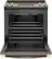 Alt View 1. GE - 5.3 Cu. Ft. Slide-In Electric Convection Range with Self-Steam Cleaning, Built-In Wi-Fi, and No-Preheat Air Fry - Slate.
