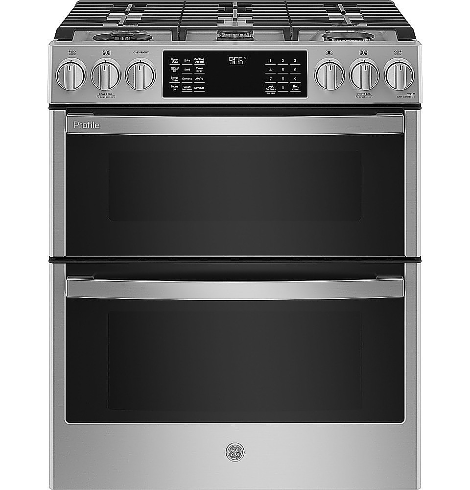 ge slate electric range with air fryer        <h3 class=