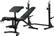 Front. ProForm - Sport Olympic Rack and Bench XT - Black.