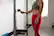 Alt View 25. ProForm - Carbon Strength Foldable Wall Rack - Black/Gray/Blue.