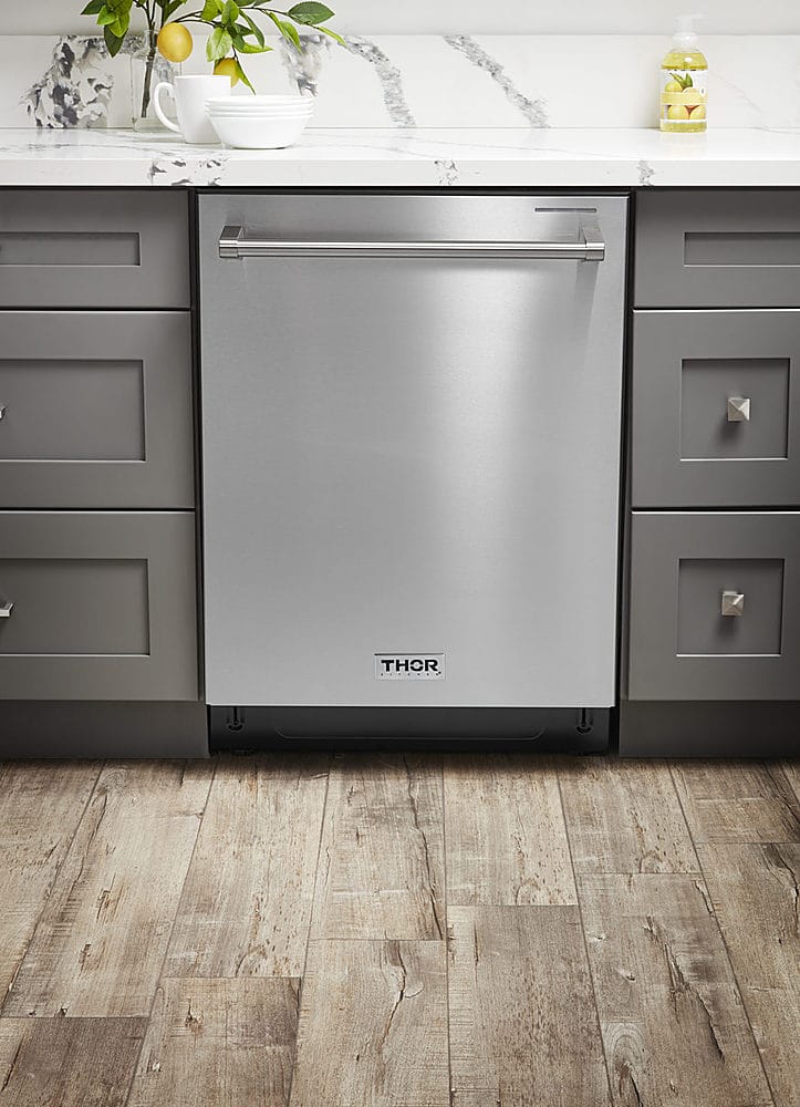 Alt View 15. Thor Kitchen - 24" Dishwasher - Stainless Steel.