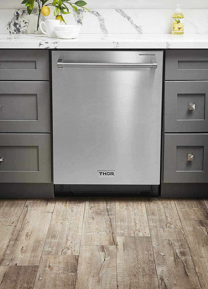 Alt View 15. Thor Kitchen - 24" Dishwasher - Stainless Steel.