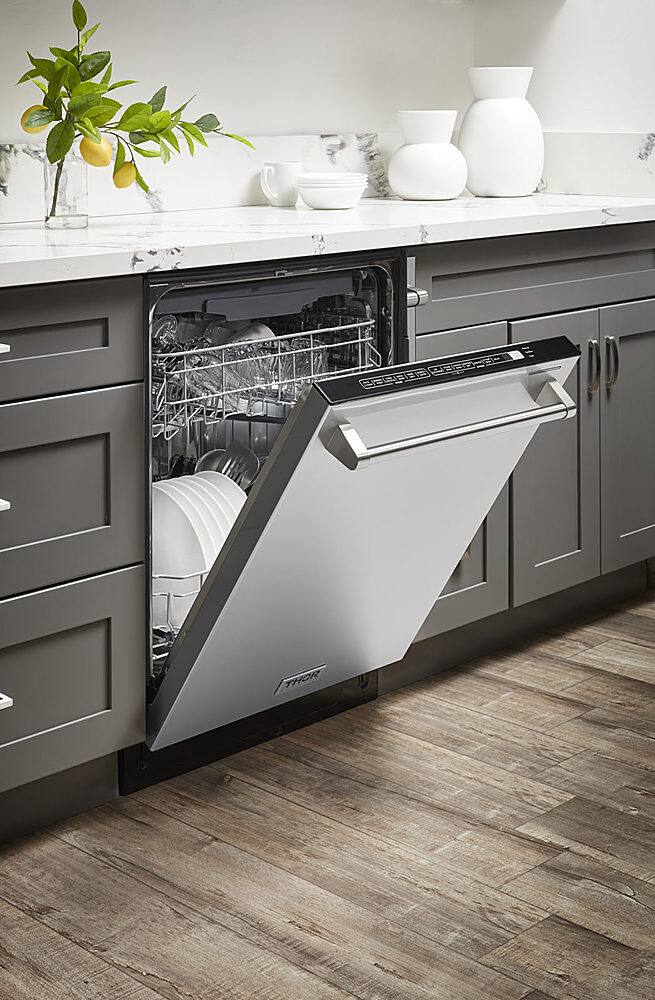 Alt View 19. Thor Kitchen - 24" Dishwasher - Stainless Steel.