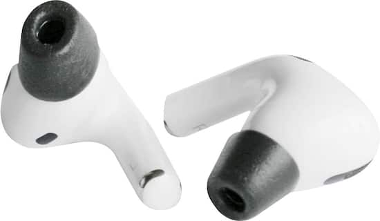 Comply Foam Tips 2 0 Compatible With Airpods Pro Black 44 50222 11 Best Buy