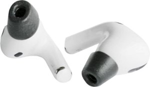 Comply - Foam Tips Compatible with AirPods Pro™ (Medium, 3pr) - Black - Front_Zoom