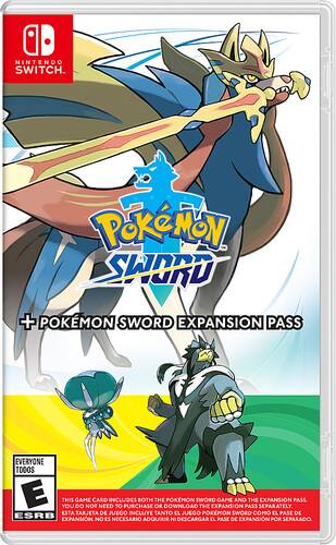  Pokmon Sword + Pokmon Sword Expansion Pass - Nintendo Switch, Nintendo Switch Lite