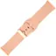 Left. WITHit - Fitbit Versa 3 & Fitbit Sense Silicone One size fits all Watch band - Navy/Light Gray/Blush Pink.