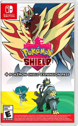 Pokémon™ Shield + Pokémon Shield Expansion Pass - Nintendo Switch, Nintendo Switch Lite-Front_Standard 