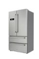 Angle Zoom. Thor Kitchen - 20.7-cu ft 4-Door Counter-Depth French Door Refrigerator with Ice Maker-Stainless Steel - Stainless steel.
