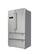 Angle. Thor Kitchen - 20.7-cu ft 4-Door Counter-Depth French Door Refrigerator with Ice Maker - Stainless Steel.