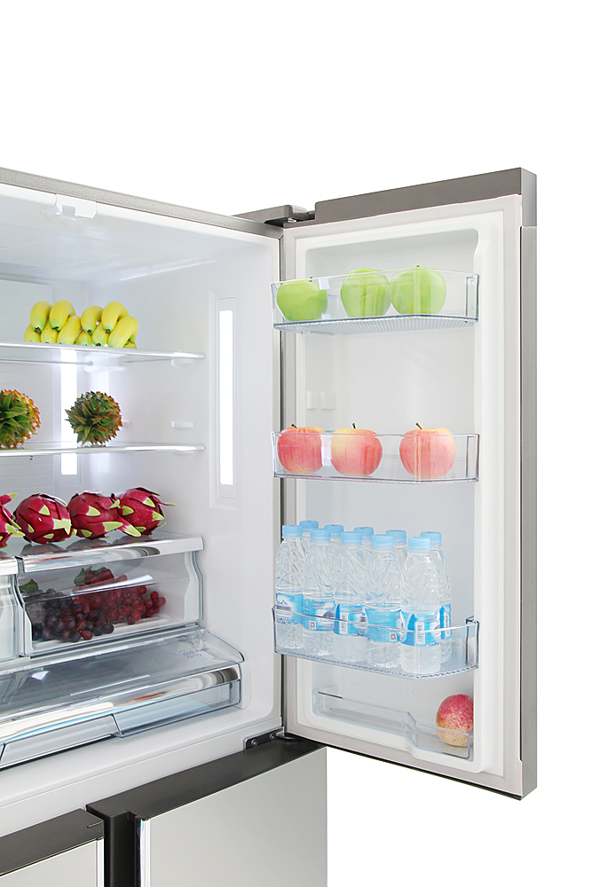 Thor Kitchen 20.7-cu ft 4-Door Counter-Depth French Door Refrigerator with  Ice Maker Stainless Steel HRF3601F - Best Buy