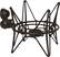 Front. Samson - SP04TB G-Track Pro Shockmount - Black Titanium.