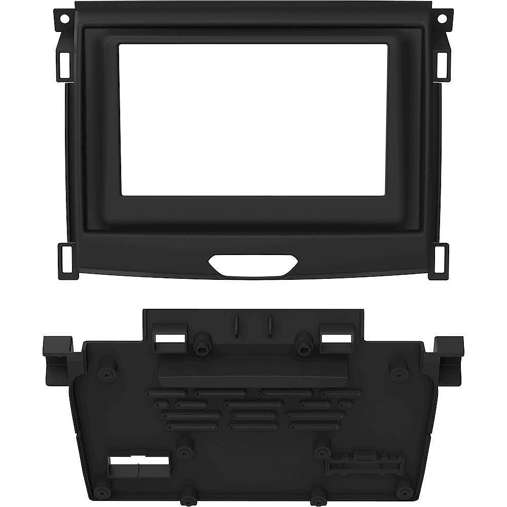 Alt View 12. Metra - Dash Kit for Select 2019-2023 Ford Ranger DIN DDIN - Gray.
