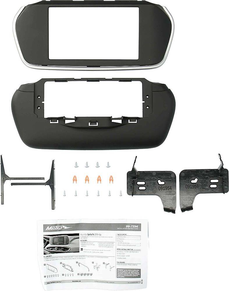 Alt View 15. Metra - Dash Kit for Select Hyundai Vehicles - Gray.