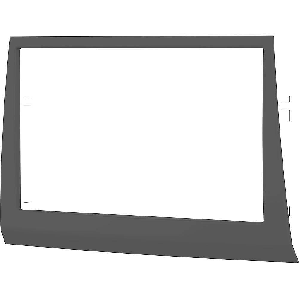 Left. Metra - Dash Kit for Select 2006-2007 Jeep Commander DDIN - Gray.