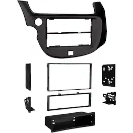 Metra - Dash Kit for Select 2009-2013 Honda Fit DIN - Black