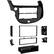 Front. Metra - Dash Kit for Select 2009-2013 Honda Fit DIN - Black.