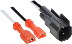 Angle. Metra - Speaker Harness for Select 2010-2019 GM, Buick (Pair) - Multi.