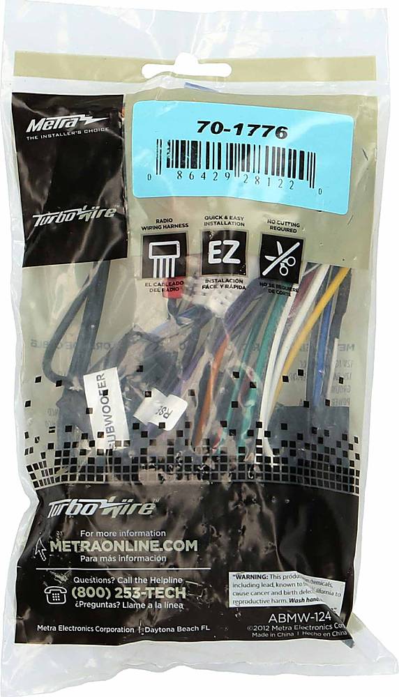 Metra - Radio Harness for Select 2001-2007 Ford Escape Expedition - Multi