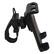 Front. AboveTEK - Gym Bike Handlebar Phone/Tablet Holder - Black.