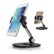 Angle. AboveTEK - Desktop Phone/Tablet Stand - Black.