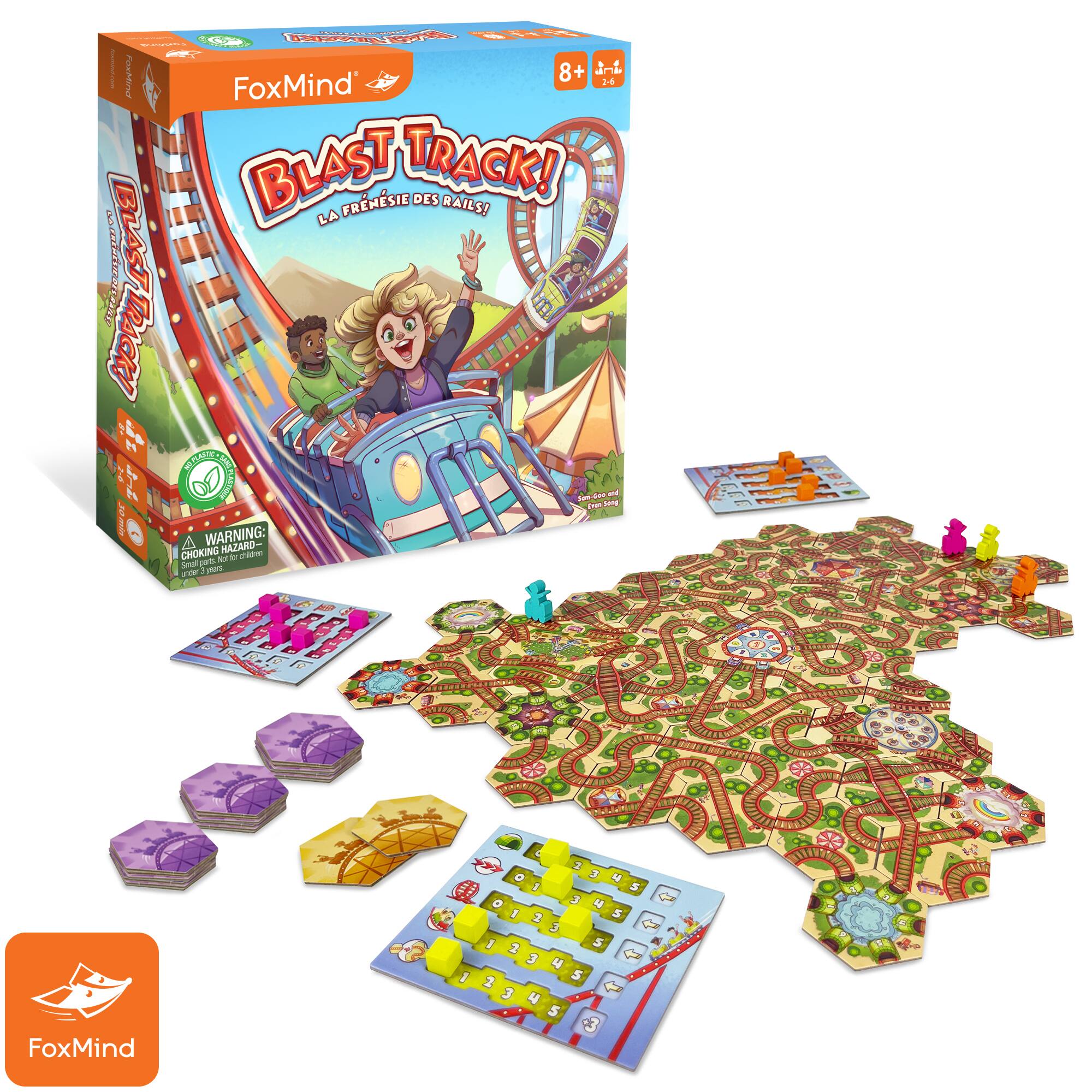 FoxMind Blast Track! Board Game