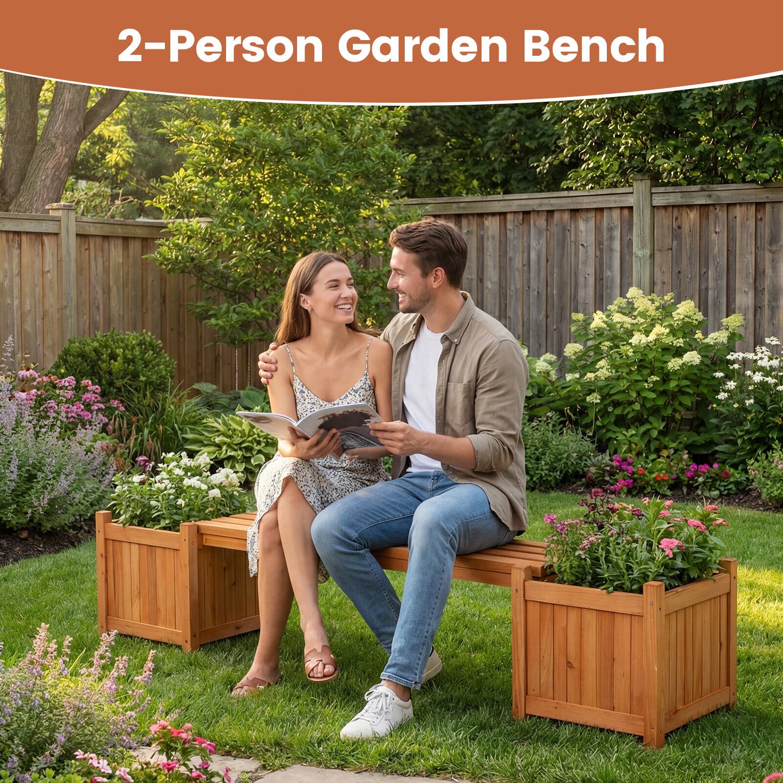 2-Person Garden Bench