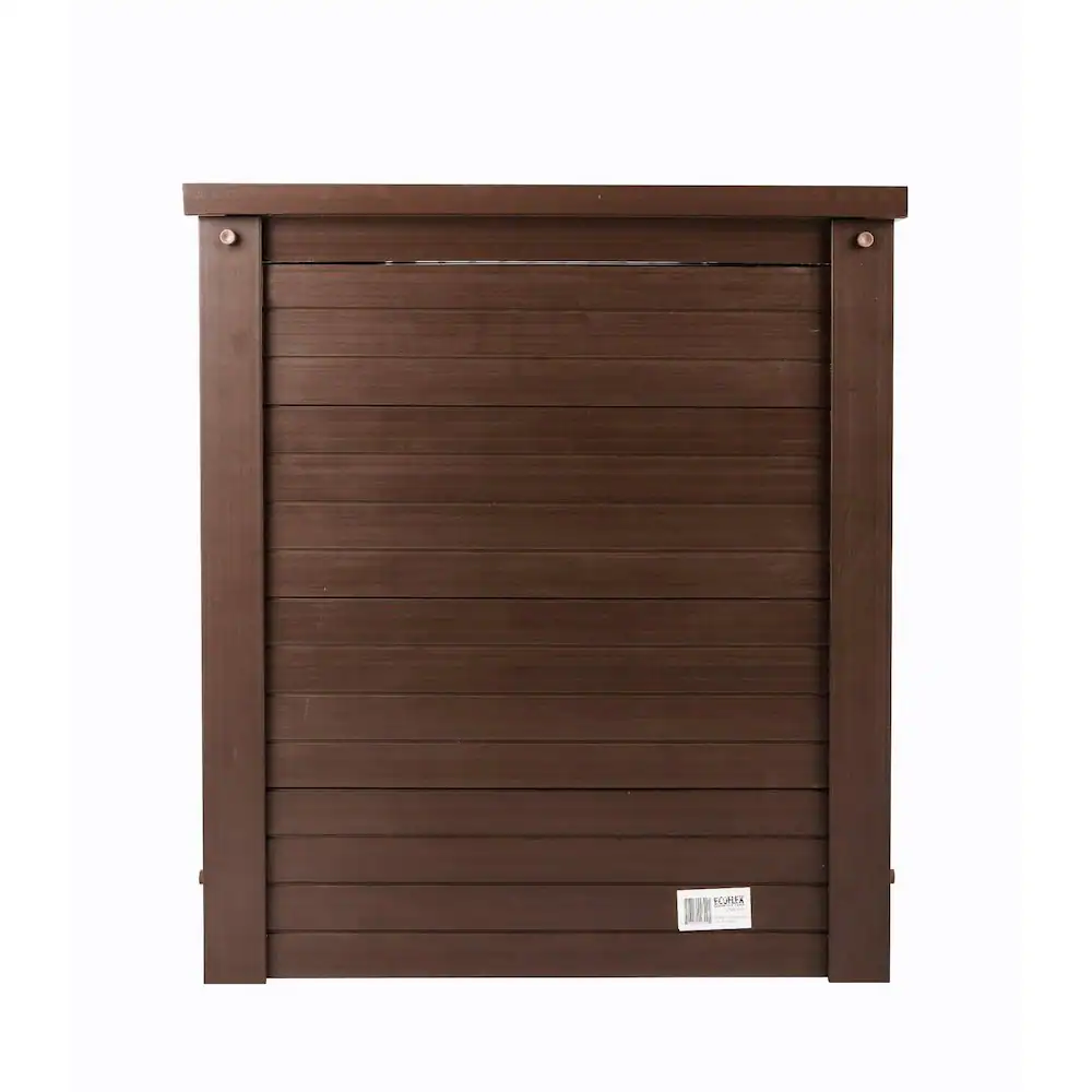 Alt View 1. New Age Pet - ECOFLEX Dog Crate End Table - Russet X-Large.