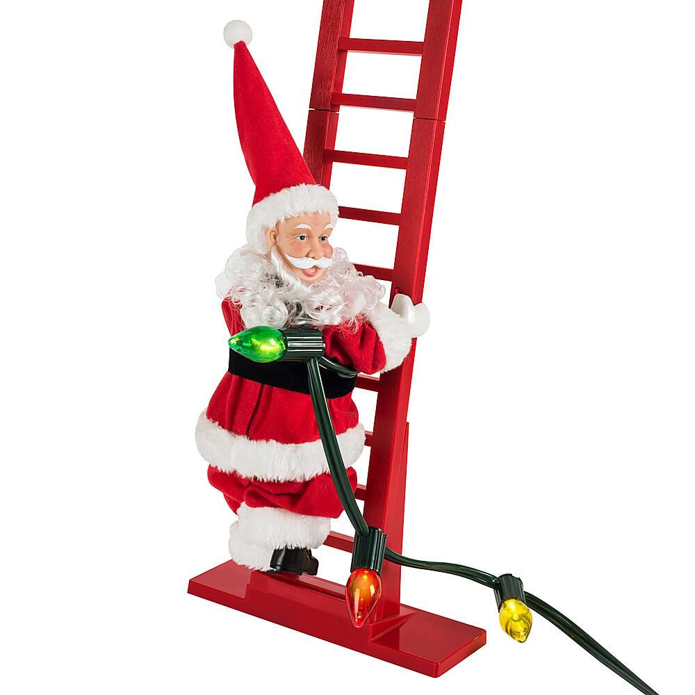 Alt View 11. Mr Christmas - 40" Super Climbing Santa.