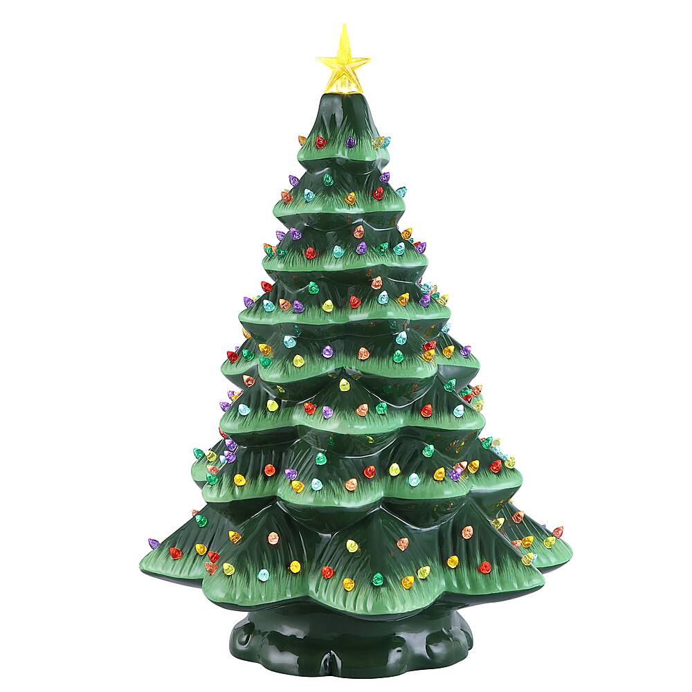 Best Buy Mr Christmas 18" Starry Light Tree Green 19659
