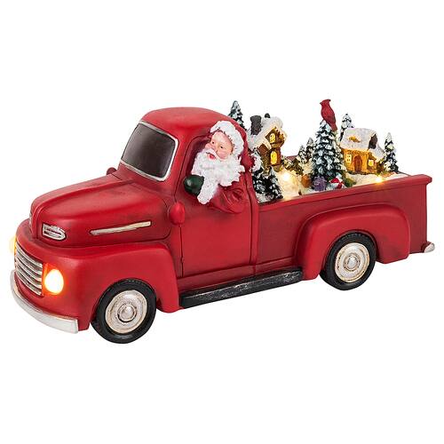 Mr Christmas - 10.5" Animated Red Truck-Front_Standard 