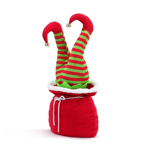 Mr Christmas - 10" Mini Animated Christmas Kickers - Elf