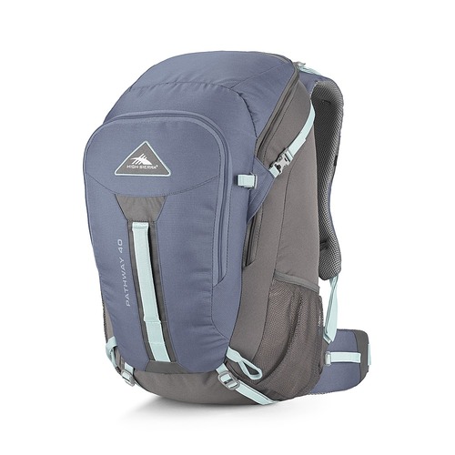High Sierra - Pathway Series 40L Backpack - Grey Blue/Mercury/Blue Haze