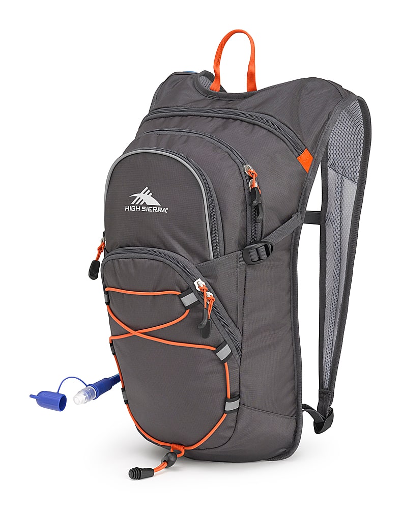 High Sierra - HydraHike 8L Hydration PackBackpack - Mercury/Redline - Front_Zoom