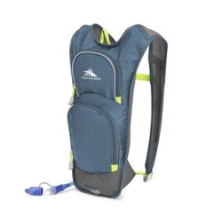 High Sierra - HydraHike 4L Hydration Pack Backpack - Graphite Blue/Mercury/Glow - Front_Zoom