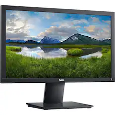Front. Dell - 19.5" LCD Monitor (DisplayPort VGA) - Black.