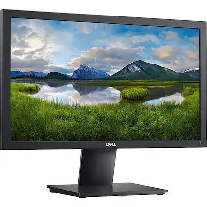 Front. Dell - 19.5" LCD Monitor (DisplayPort VGA) - Black.