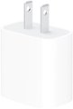 Front. Apple - 20W USB-C Power Adapter - White.