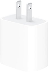 Apple - 20W USB-C Power Adapter - White - Front_Zoom