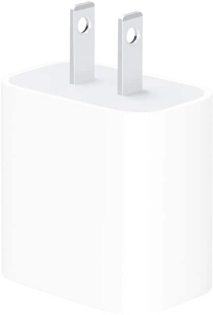 Apple 20W USB C Power Adapter White MHJA3AM A Best Buy