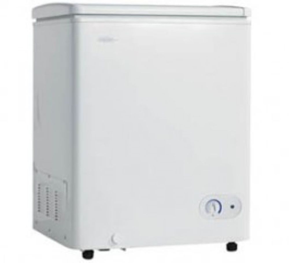 Angle View: Danby - 3.8 cu. Ft. Chest Freezer - White