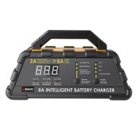 Wagan - 8 Amp Battery Charger - Yellow - Front_Zoom