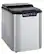 Angle. Danby - 2 lb Countertop Ice Maker - Stainless Steel.